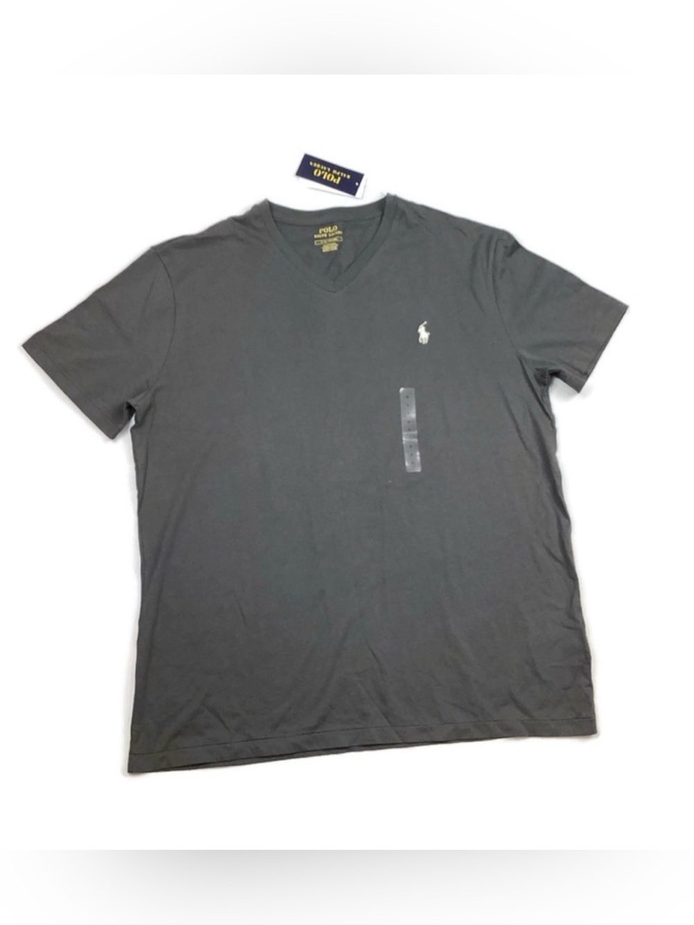Ralph Lauren Gray Polo Short Sleeve Tee Shirt NEW!
